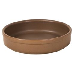 CAZUELA PORCELANA MARRON º18 cm. HORNO EURODRA