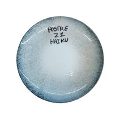 PLATO BONNA POSTRE ø21x2,2cm HAIKU *ATILA*