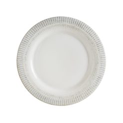 PLATO ALBUS GALATA POSTRE ø22x2cm. BONNA