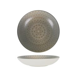 PLATO DAMASQUINO HONDO ø23x4cm GOURMET BONNA