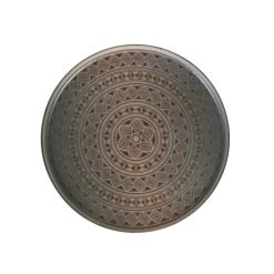 PLATO DAMASQUINO LLANO ø22cm HYGGE BONNA &