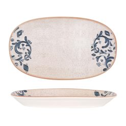 FUENTE LAUDUM OVAL 29x17.6x3.2cm. GOURMET BONNA