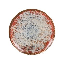 PLATO INFINITY LLANO CHARRO ø25.5x2cm. FINE CHINA