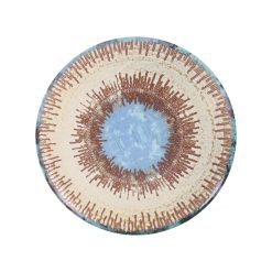 PLATO INFINITY LLANO MICENAS ø25.5x2cm. FINE CHINA