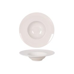 PLATO INFINITY PASTA BLANCO ø27.5x6.5cm. FINE CHINA