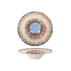 PLATO INFINITY PASTA MICENAS ø27.5x6.5cm. FINE CHINA