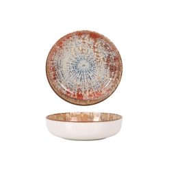 PLATO NORDIK CHARRO HONDO ø18x4,5cm. FINE CHINA