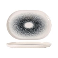 BANDEJA NORDIK MADEMOISELLE OVAL 30X20cm. FINE CHINA