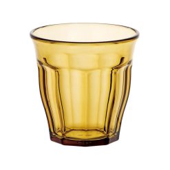 VASO APACHE BAJO AMBAR PS 30 cl. 9X9 cm. JB