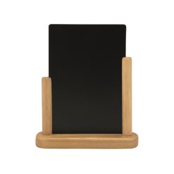 PIZARRA MESA C/PIE TECA 23.3x20x6cm. SECURIT