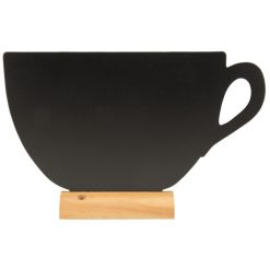 #6 PIZARRA MESA TAZA+MARCADOR 21x33.5x6cm. SECURIT