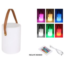 LAMPARA C/ASA(COLGAR)16X16X23cm. Bat/Recg Y MANDO(PALETA LUZ) KOALA &