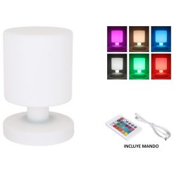 LAMPARA 17ºX26cm. Bat/Recg Y MANDO(PALETA LUZ) RESORT &