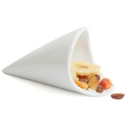 CUCURUCHO DEGUSTACION 12'5ºx7 cm. PORCELANA &