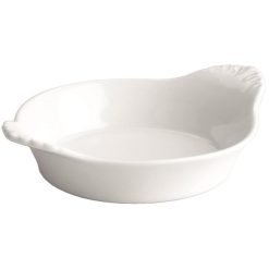 PLATO HUEVOS C/ASAS 22x17 cm. PORCELANA