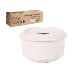 CENICERO AGUA 10x7 cm. PORCELANA