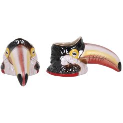 #4 TIKI TUCAN 18x9cm / 28cl. PORCELANA