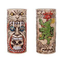 #4 TIKI PANTHER ø10x20cm/ 85cl. PORCELANA