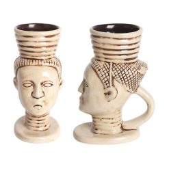 #24 TIKI WAHINE 6.5x15cm./25 cl. PORCELANA