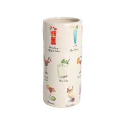 #24 TIKI INU ø7x17cm/ 54 cl. PORCELANA