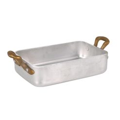 MINI BANDEJA ALUMINIO C/ASAS 18x5x11,5x5cm