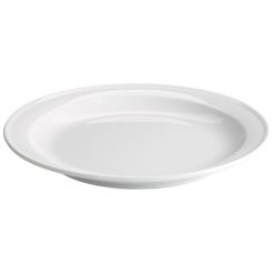 PLATO LLANO WEI 24 cm. PORCELANA