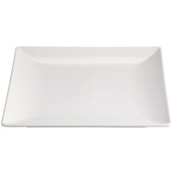 PLATO MING II LLANO 26x26 cm. STONWARE.