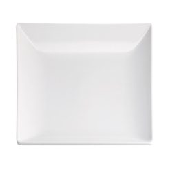 PLATO MING II PAN 16x16x2 cm. BLANCO STONEWARE