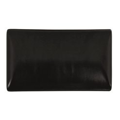 BANDEJA MING II Rectg.20x13x2 cm. NEGRA STONEWARE