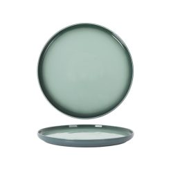 PLATO Degust. CATARIA VERDE ø13.5x2cm. REACTIVO PORCELANA