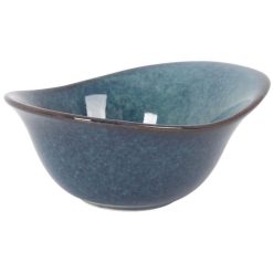 BOWL AZACAN AZUL 18.5x14x7,3cm 23.6cl. PORCELANA
