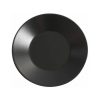 PLATO THE RESERVE POSTRE 21º cm. NEGRO STONEWARE