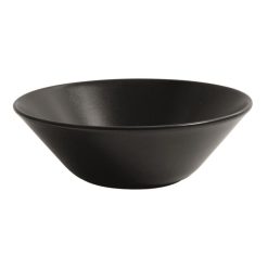 BOWL THE RESERVE 18ºx6 cm. NEGRO STONEWARE