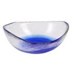 CUENCO MURANO OVAL COBALTO 10x7,5x4 cm #