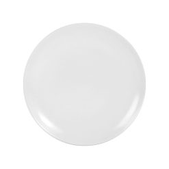 PLATO INFINITY LLANO 26ºx2'5 cm. BLANCO STONEWARE