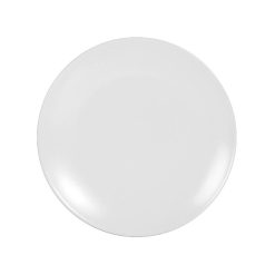 PLATO INFINITY POSTRE 20ºx2 cm. BLANCO STONEWARE