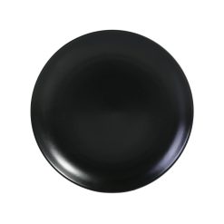 PLATO INFINITY LLANO 26ºx2'5 cm. NEGRO STONEWARE