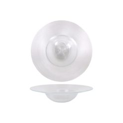 PLATO PIRIPIRI PASTA ø23x5cm. VIDRIO