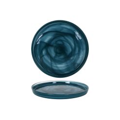 PLATO POSTRE YANGTZE ø21x1.5cm. VIDRIO &