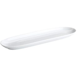 BANDEJA BAGUETTE 33x10 cm. PORCELANA