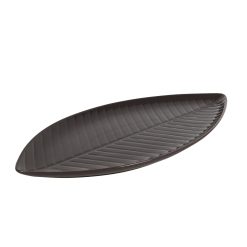 BANDEJA AMAZONAS CHOCOLATE 41x20x2 cm. STONWARE   &