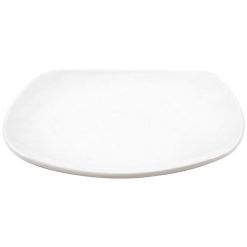 PLATO DONG POSTRE 19'5x19'5 cm. PORCELANA (Red) &