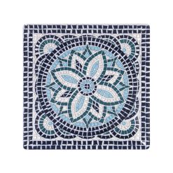 PLATO MAYOLICA POSTRE 21x21x2 cm. STONEWARE