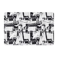 MANTELITO SILICONA PERIODICO 45x30cm &