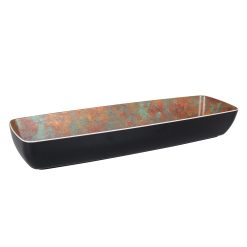 FUENTE MELAMINA GOJI GN2/4 NEGRA 53x16,2x7,5 cm. &
