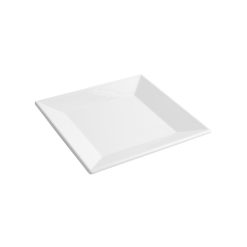 PLATO MELAMINA MING POSTRE 20'5x2'4 cm. BLANCO
