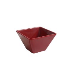 BOWL MELAMINA MING 10x10x6 cm. ROJO