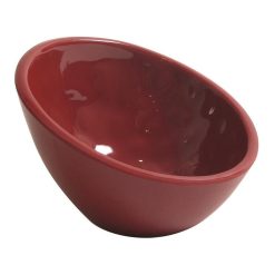 BOWL MELAMINA MAMBA OVAL 10'6x10'2x6'8 cm. ROJO=