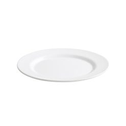 PLATO MELAMINA BAVARO POSTRE 20º cm. BLANCO