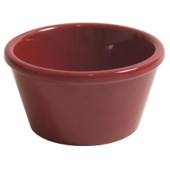 RAMEQUIN MELAMINA 8'3ºx4'4 cm. ROJO